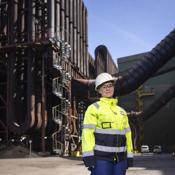 Ágústsdóttir at the Elkem Iceland plant